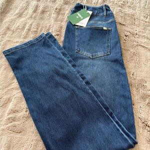 HALARA Women's Straight Blue Jeans